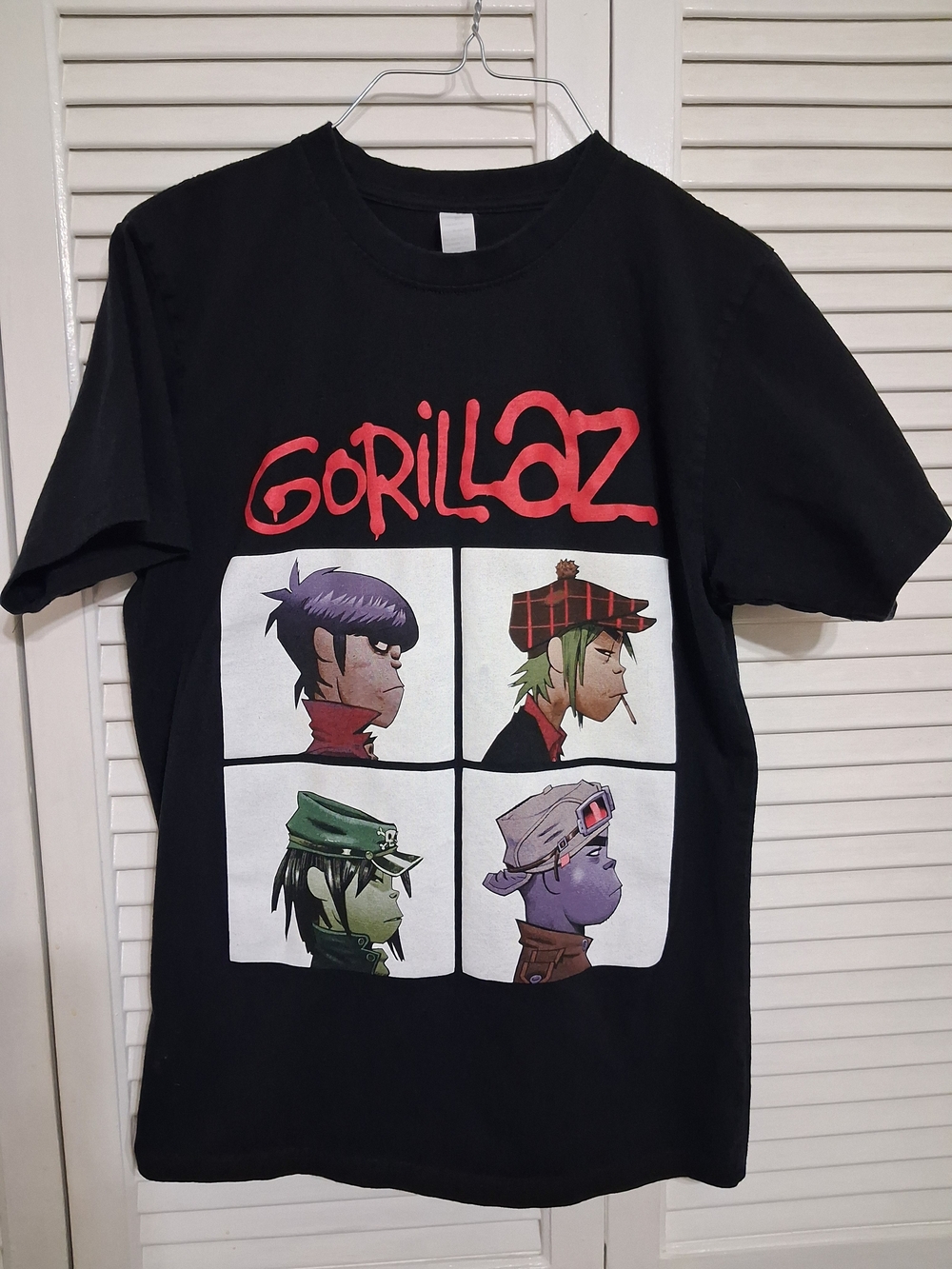 Gorillaz Black Graphic Band Tee